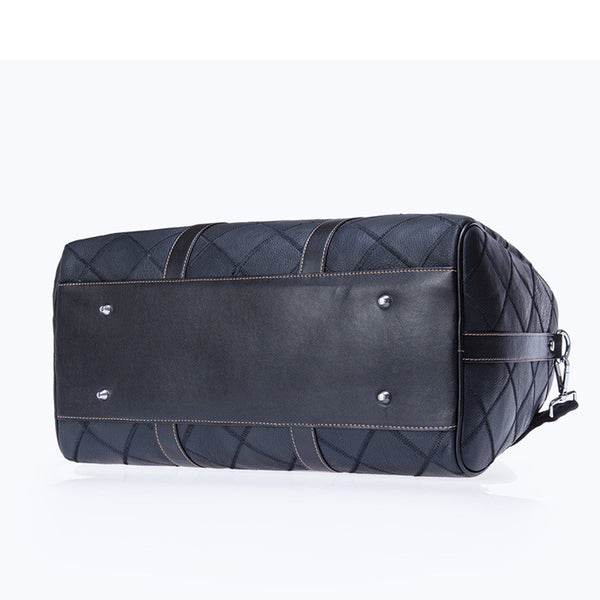 Handmade Top Grain Leather Travel Bag, Luggage Bag