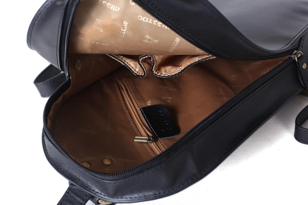 Full Grain Leather Backpack for Women