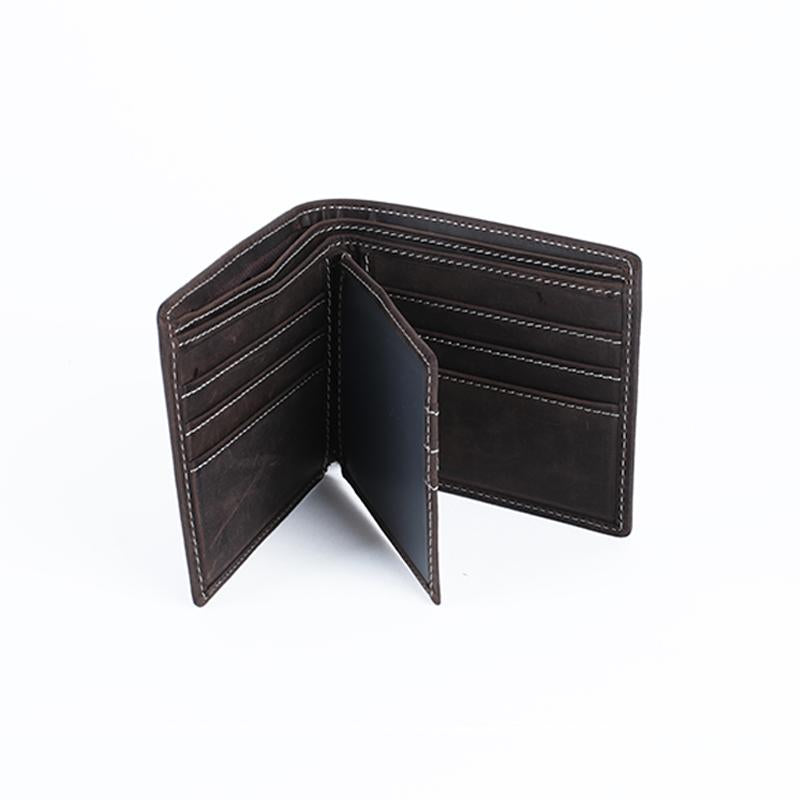Flash Sale Mens Leather Wallet Designer Wallet Short Purse Men Short Wallet 198