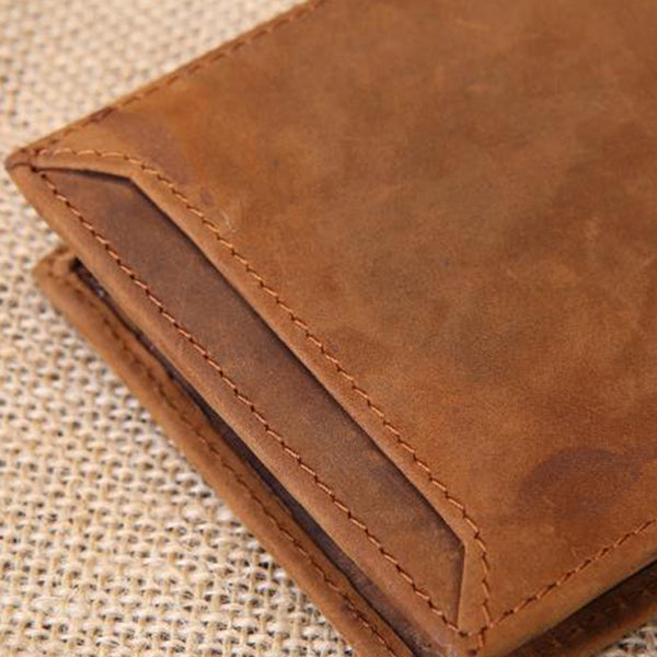 Full Grain Leather Bifold Handmade Wallet